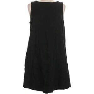 Old Navy Black Linen Dress